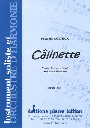 Câlinette (Clarinette Solo et Orch. D'Hie)