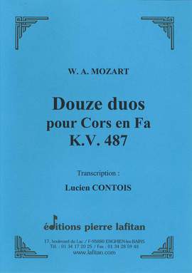 Douze Duos Pour Cors En Fa K.V. 487