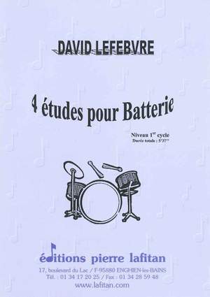 4 Études Pour Batterie