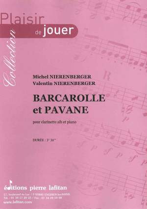 Barcarolle et Pavane (Pièce En 2 Mouvements)