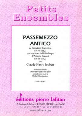 Passemezzo Antico (Pour Toute Une Classe D'Alto)