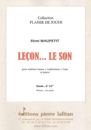Leçon Le Son