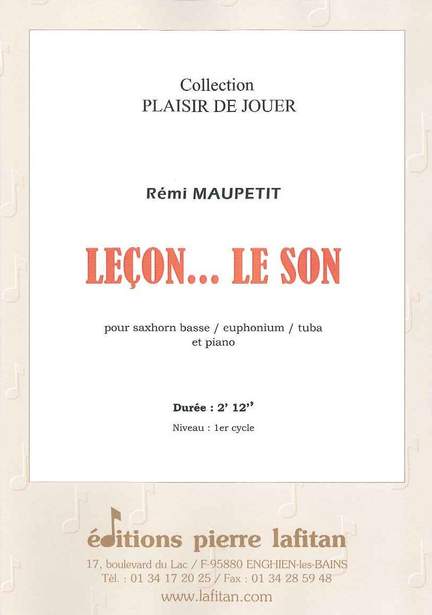 Leçon Le Son
