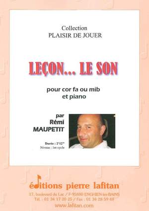 Leçon Le Son