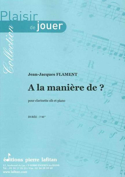 A la Maniere De..