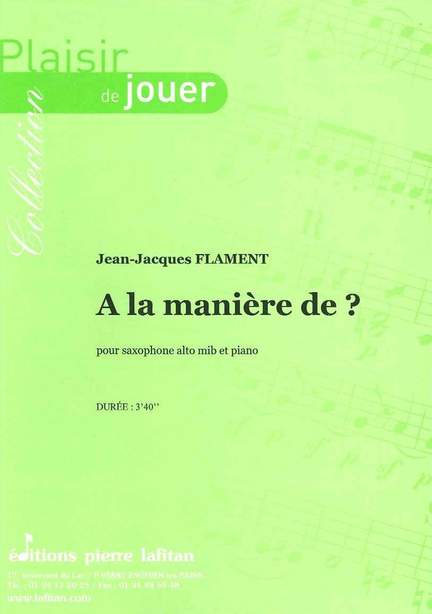 A la Maniere De..