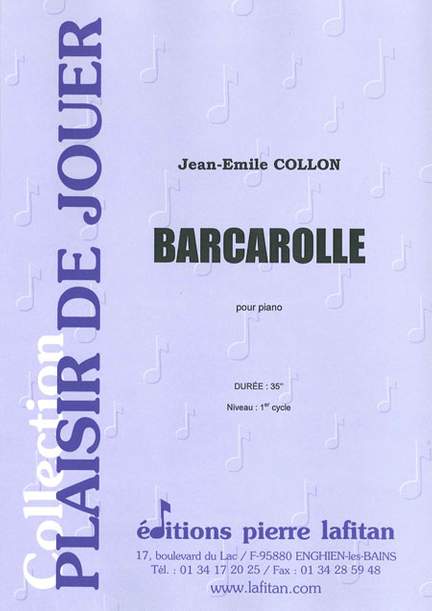 Barcarolle