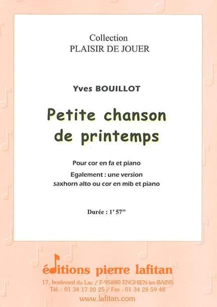 Petite Chanson de Printemps