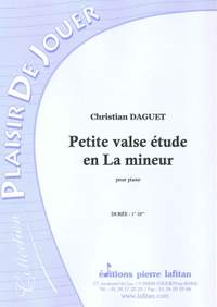 Petite Valse Étude En la Mineur