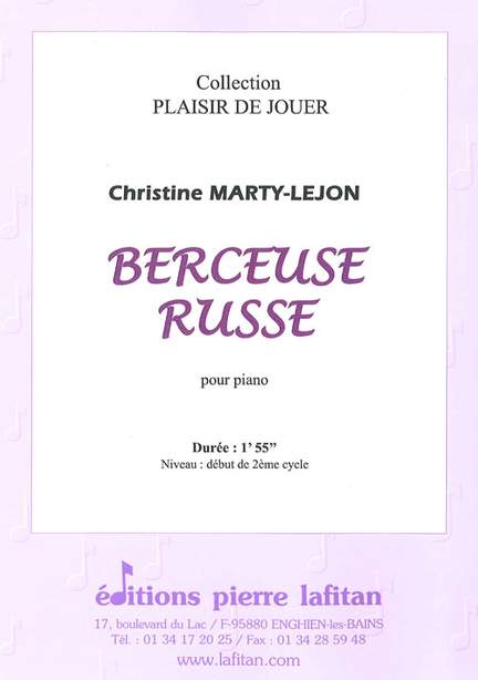 Berceuse Russe