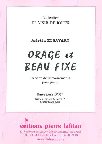 Orage et Beau Fixe