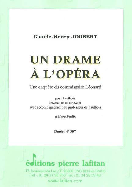 Un Drame a L'Opera