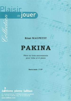 Pakina (Pièce En 3 Mouvements)