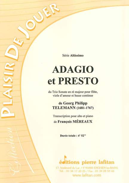 Adagio et Presto