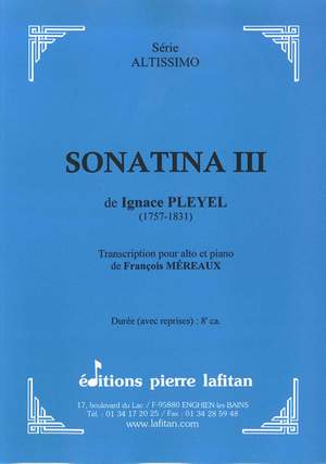 Sonatina Iii