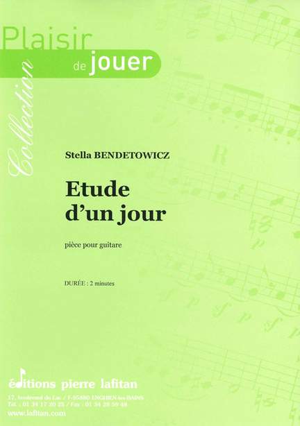 Etude D'Un Jour