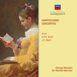 Arne, CPE Bach & JC Bach: Harpsichord Concertos