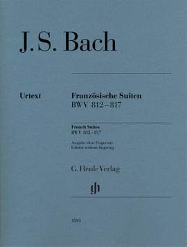 Bach, J S: Französische Suiten BWV 812-817