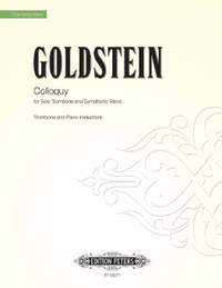 Goldstein, William: Colloquy for Solo Trombone