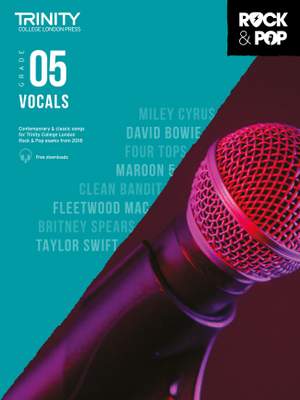 Trinity: Rock & Pop 2018 Vocals Grade 5