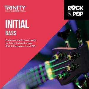Trinity: Rock & Pop 2018 Bass Initial CD