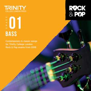 Trinity: Rock & Pop 2018 Bass Grade 1 CD
