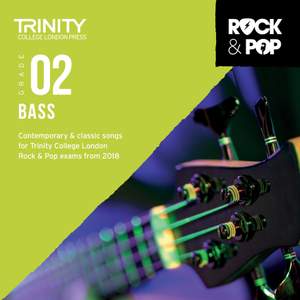 Trinity: Rock & Pop 2018 Bass Grade 2 CD