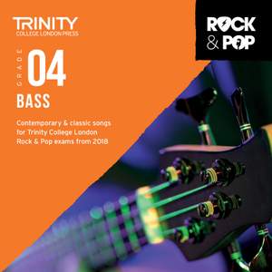 Trinity: Rock & Pop 2018 Bass Grade 4 CD
