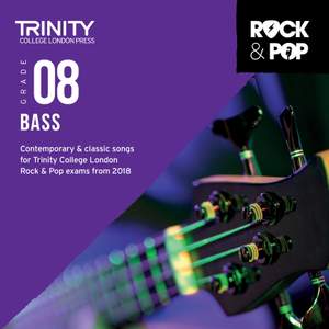 Trinity: Rock & Pop 2018 Bass Grade 8 CD