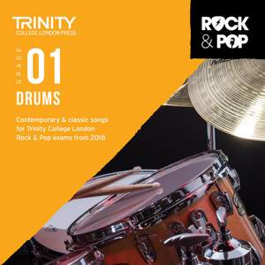 Trinity: Rock & Pop 2018 Drums Grade 1 CD