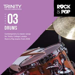 Trinity: Rock & Pop 2018 Drums Grade 3 CD