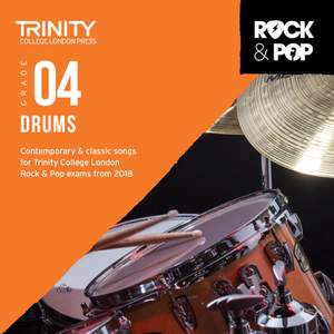 Trinity: Rock & Pop 2018 Drums Grade 4 CD