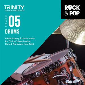 Trinity: Rock & Pop 2018 Drums Grade 5 CD