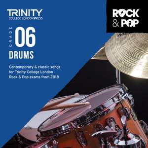 Trinity: Rock & Pop 2018 Drums Grade 6 CD