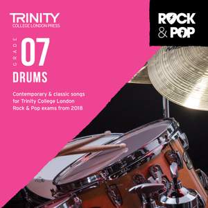 Trinity: Rock & Pop 2018 Drums Grade 7 CD