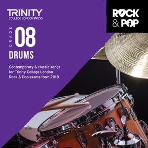 Trinity: Rock & Pop 2018 Drums Grade 8 CD