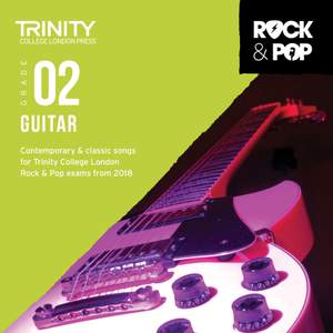 Trinity: Rock & Pop 2018 Guitar Grade 2 CD