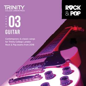 Trinity: Rock & Pop 2018 Guitar Grade 3 CD