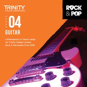 Trinity: Rock & Pop 2018 Guitar Grade 4 CD