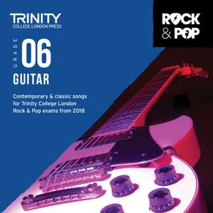 Trinity: Rock & Pop 2018 Guitar Grade 6 CD