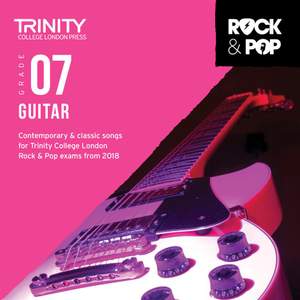 Trinity: Rock & Pop 2018 Guitar Grade 7 CD