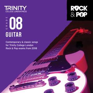 Trinity: Rock & Pop 2018 Guitar Grade 8 CD