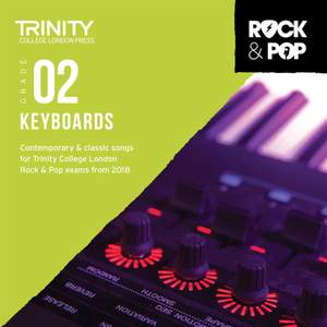 Trinity: Rock & Pop 2018 Keyboards Grade 2 CD