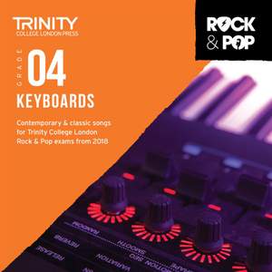 Trinity: Rock & Pop 2018 Keyboards Grade 4 CD