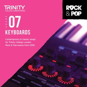 Trinity: Rock & Pop 2018 Keyboards Grade 7 CD