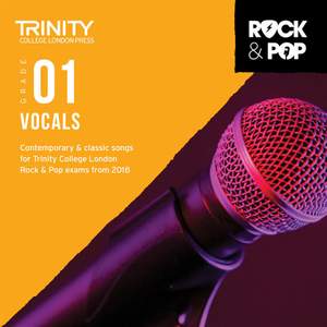 Trinity: Rock & Pop 2018 Vocals Grade 1 CD