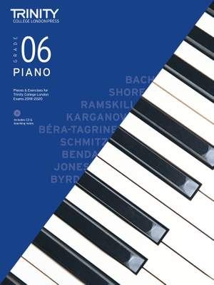 Trinity College London Piano Grade 6 2018-2020 (with CD)