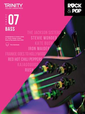 Trinity: Rock & Pop 2018 Bass Grade 7
