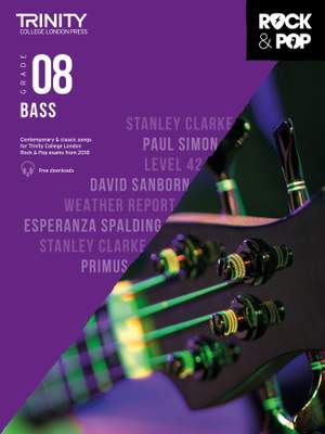 Trinity: Rock & Pop 2018 Bass Grade 8