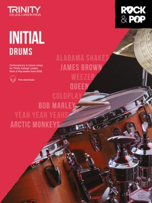 Trinity: Rock & Pop 2018 Drums Initial